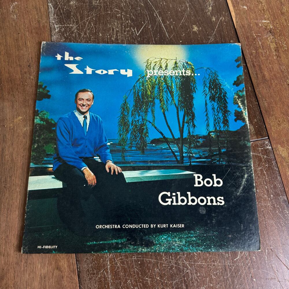 The Story present Bob Gibbons‎ Vintage Gospel LP Vinyl Record